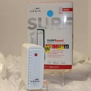 ARRIS SURFboard SB6183 Cable Modem 16x4 Channels DOCSIS 3.0 White Not Correct Bo